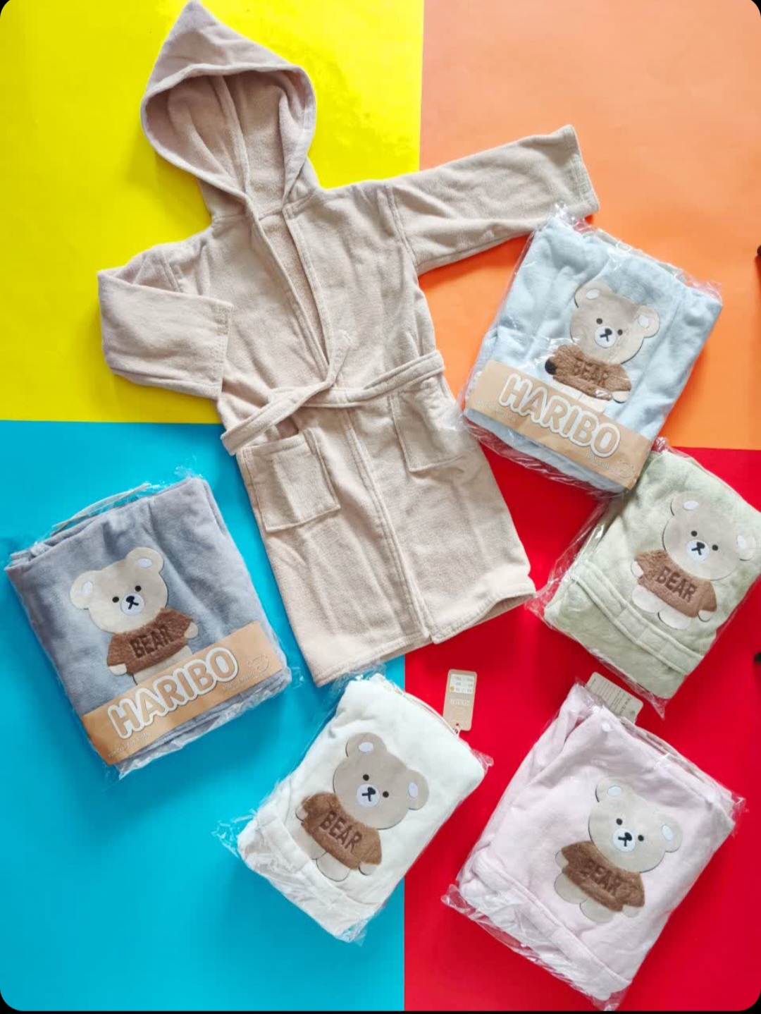 حوله تن پوش کودک تدی BEAR
