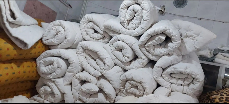لحاف تک نفره پشم خالص و طبیعی