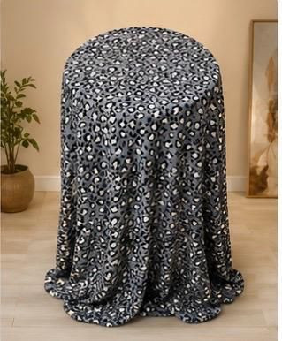 پتو ژله ای تک نفره خارجی طرح پوست حیوانی (پس کرایه)