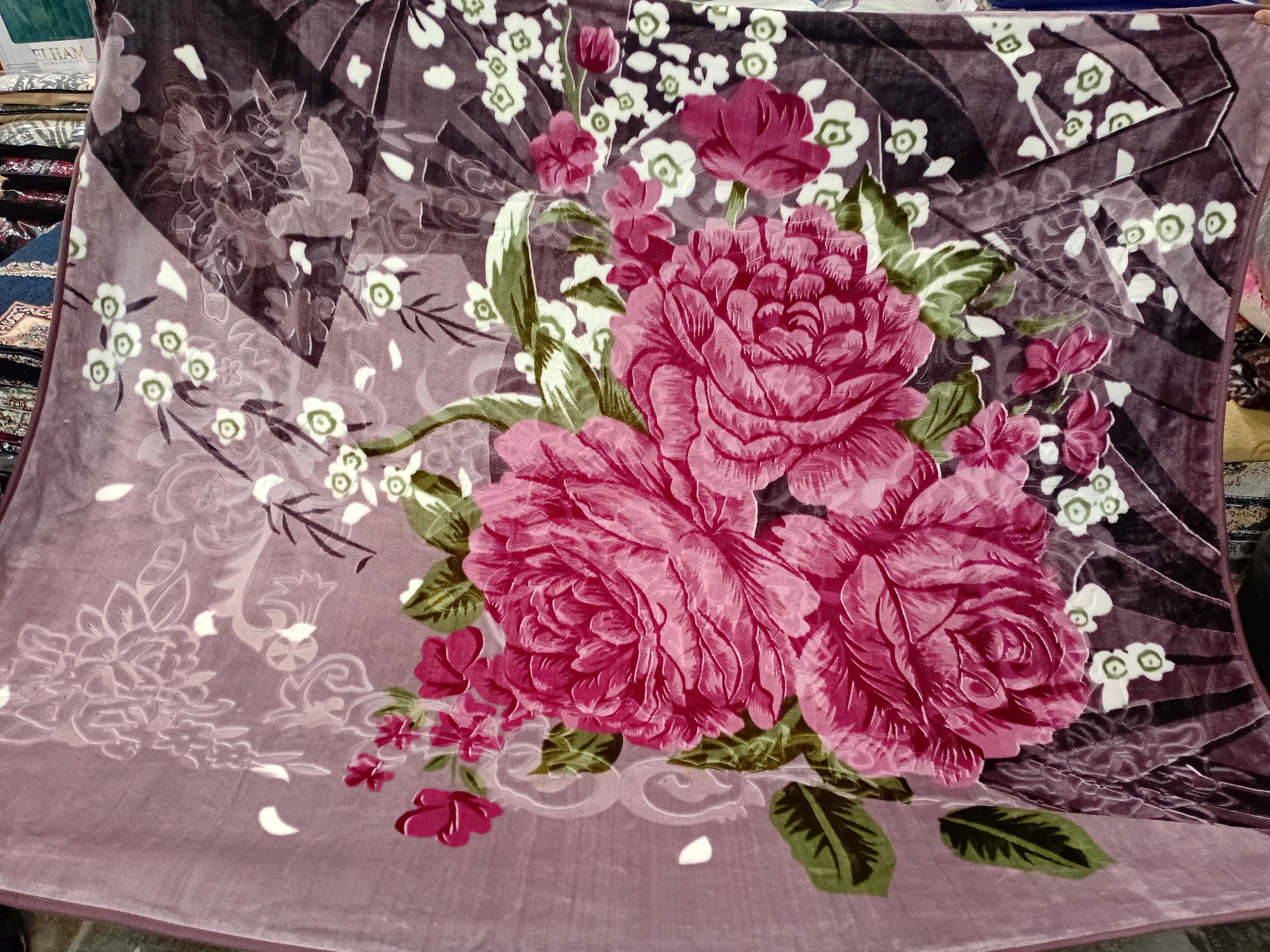 پتو تک تفره و دونفره برجسته طرح تارا (پسکرایه)